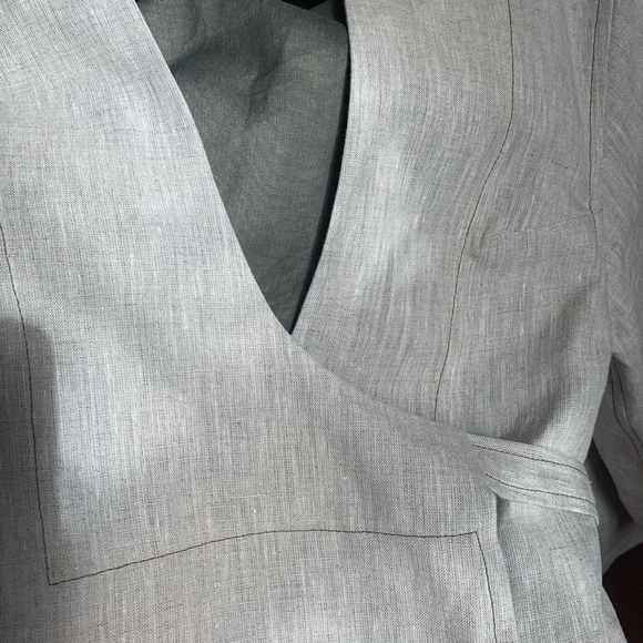 NWT Christopher Esber Bonded Linen Utility Top - Picture 9 of 10